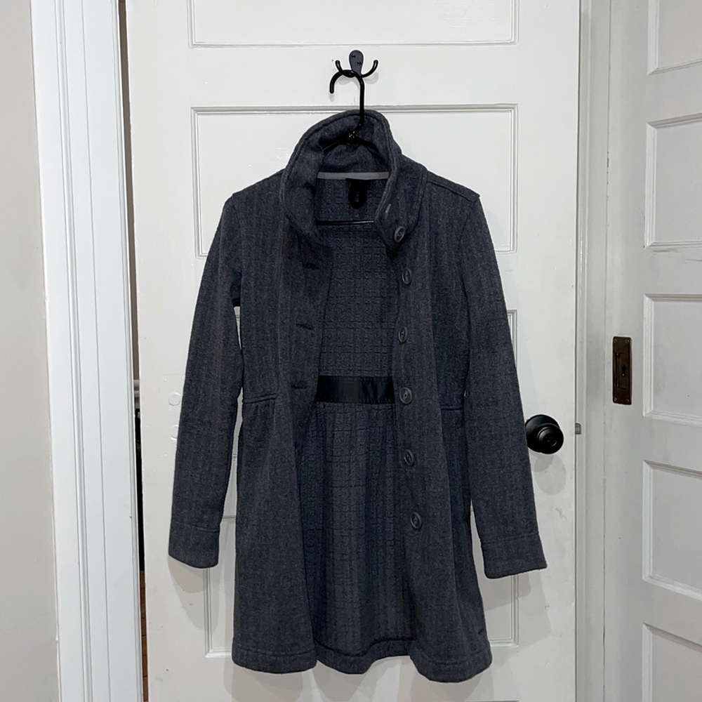 Patagonia long fleece jacket